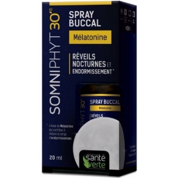 Santé Verte Somniphyt 30 Melatonine Spray buccal 20 ml