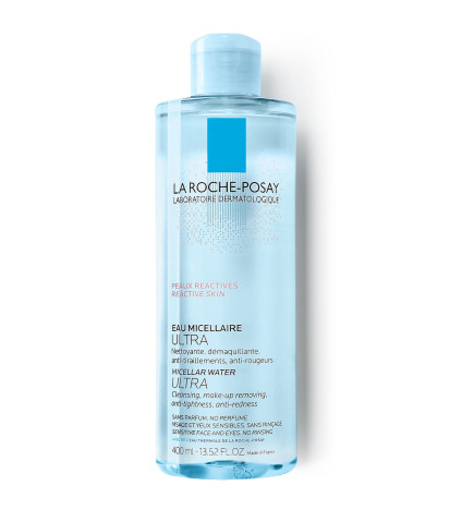 La Roche-Posay – Eau micellaire Ultra peaux réactives, 400 ml
