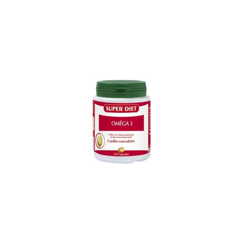 Super Diet Oméga 3 Cardio-Vasculaire 120 Capsules