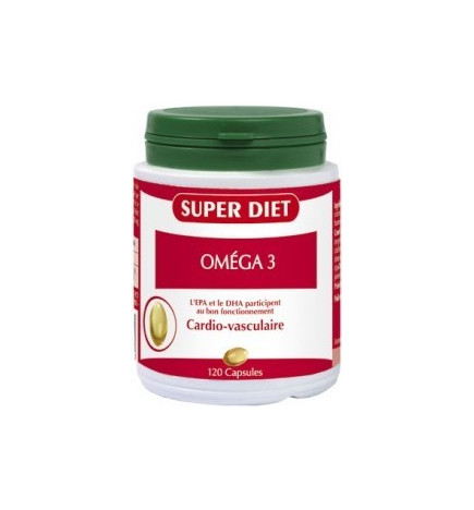 Super Diet Oméga 3 Cardio-Vasculaire 120 Capsules