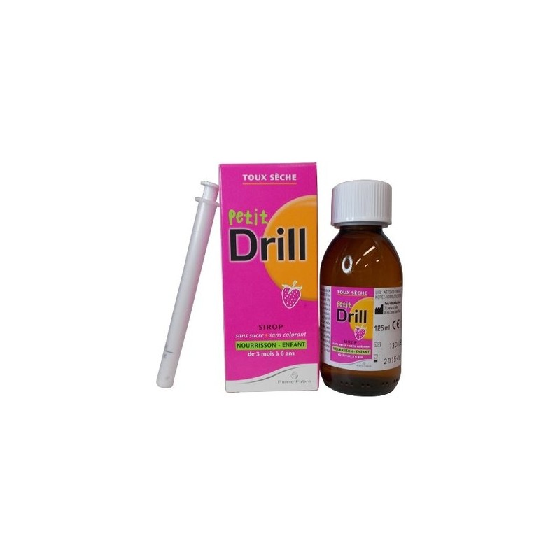 Drill Petit Toux Sèche Sirop Nourrisson - Enfant 125 ml