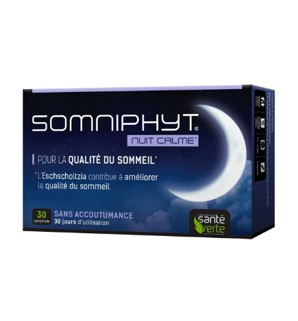 Santé Verte Somniphyt Nuit Calme 30 Comprimés