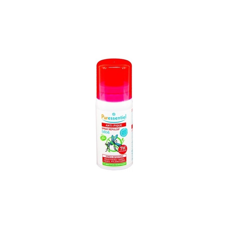 Puressentiel Anti-pique Spray Répulsif Bébé 60 ml