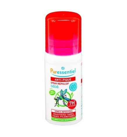 Puressentiel Anti-pique Spray Répulsif Bébé 60 ml