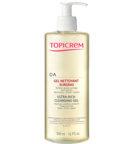 Topicrem DA Gel Nettoyant Surgras 500 ml