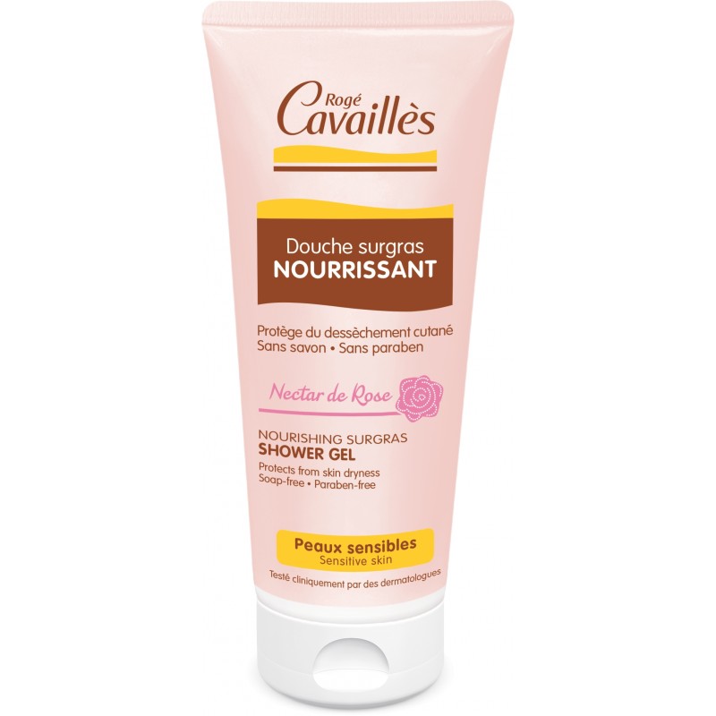 Rogé Cavaillès Douche Surgras Nourrissant Nectar de Rose 200 ml