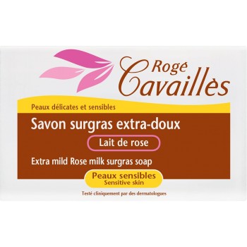 Rogé Cavaillès Savon Surgras Extra-doux lait de rose 150 g