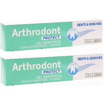 Arthrodont Protect  Gel Dentifrice Fluoré 2 x 75 ml