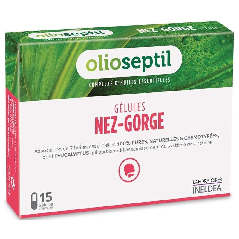 Olioseptil Gélules Nez-Gorge x 15