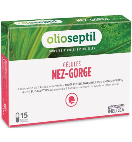 Olioseptil Gélules Nez-Gorge x 15