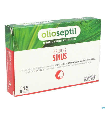 Olioseptil – Gélules sinus, x15