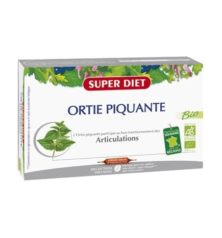 Super Diet Articulations Ortie Piquante 20 Ampoules