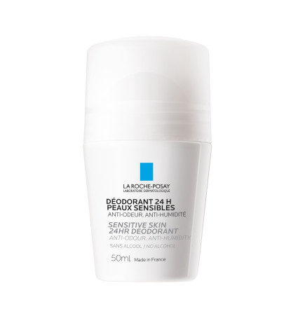 La Roche-Posay – Déodorant peaux sensibles 24 h bille, 50 ml