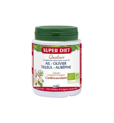 Super Diet Quatuor Cardiovasculaire 150 Gélules
