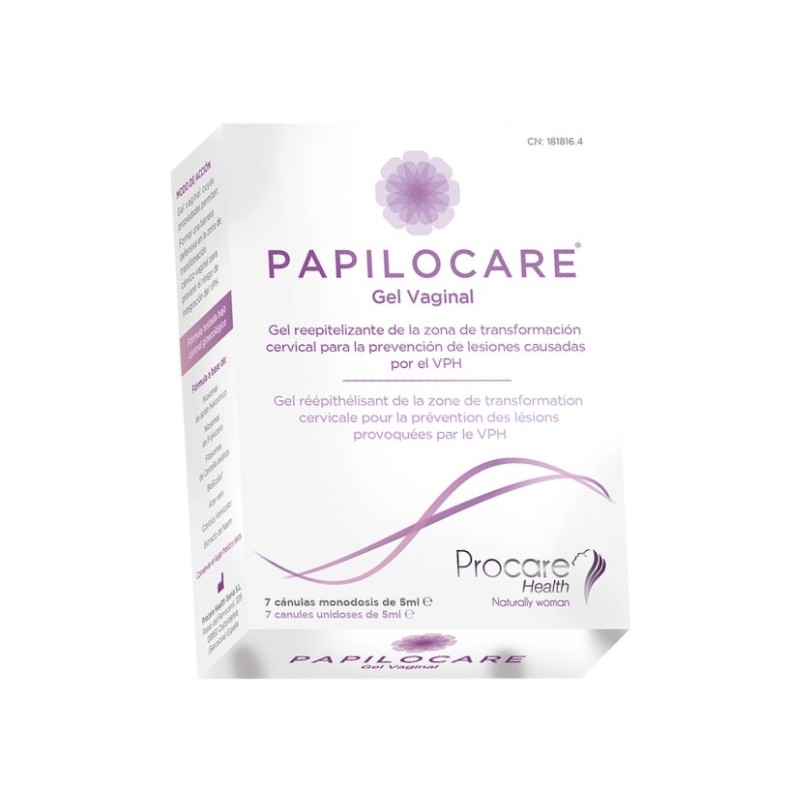 Papilocare Gel Vaginal Canules unidoses de 5 ml x 7