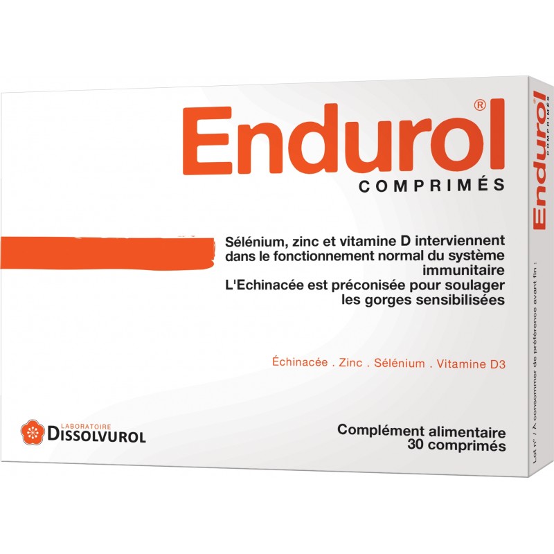 Endurol Défenses Immunitaires 30 Comprimés