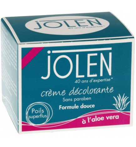 Jolen Crème Décolorante à l'aloe Vera 30 ml