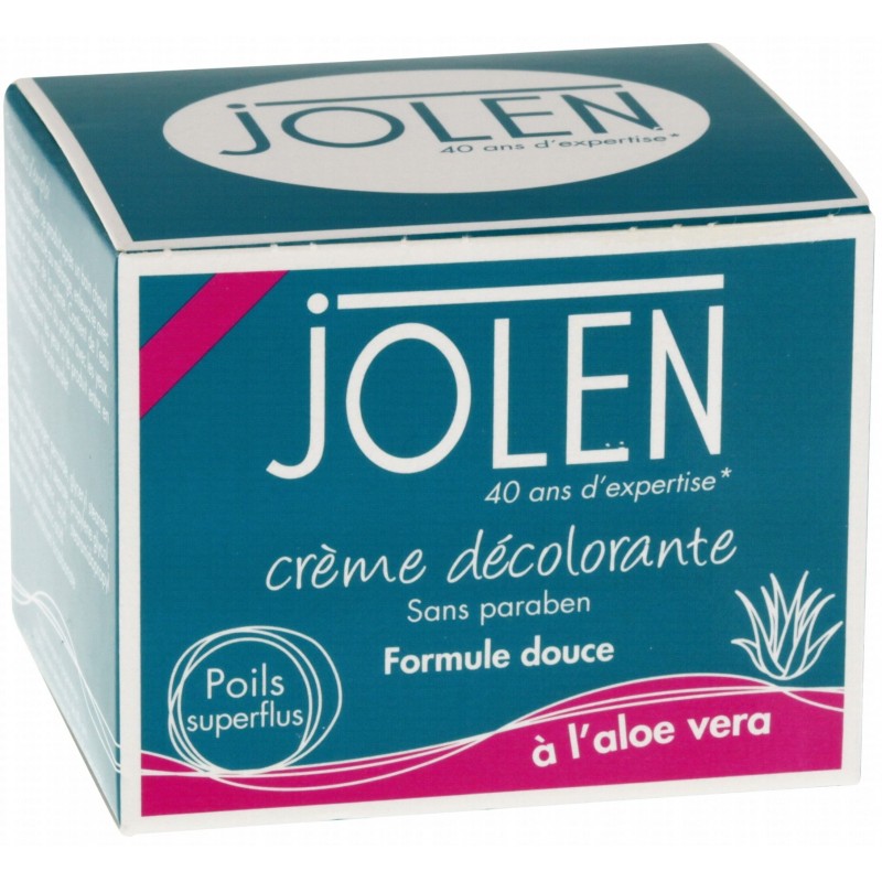 Jolen Crème Décolorante à l'aloe Vera 125 ml