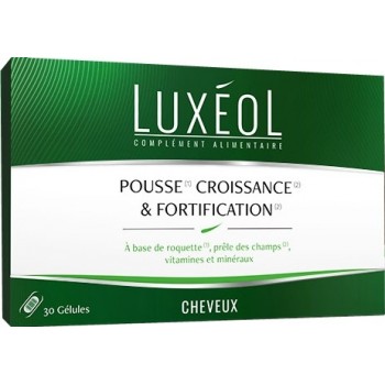 Luxéol Cheveux Pousse Croissance & Fortification 30 Gélules