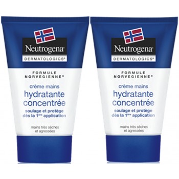 Neutrogena Crème Mains Hydratante Concentrée 2 x 50 ml