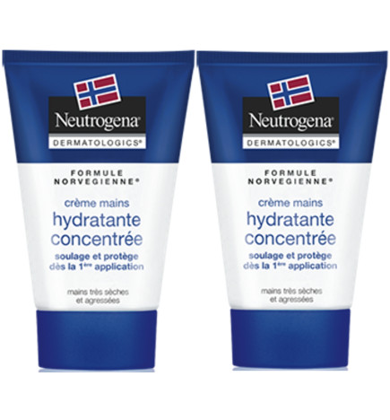 Neutrogena Crème Mains Hydratante Concentrée 2 x 50 ml