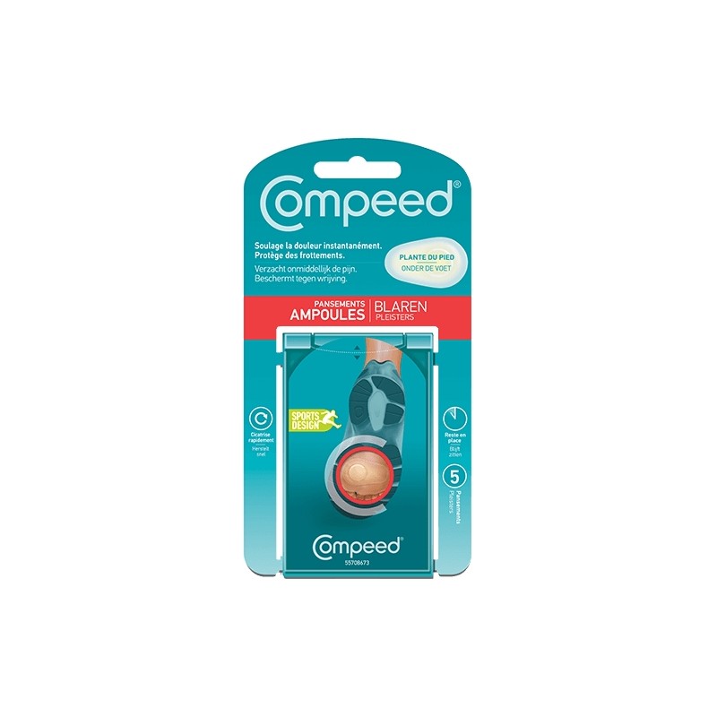 Compeed Pansements Ampoules Plante Du Pied x 5