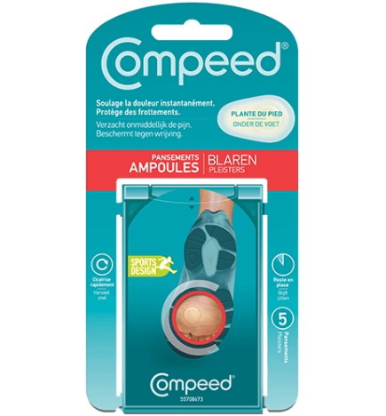 Compeed Pansements Ampoules Plante Du Pied x 5