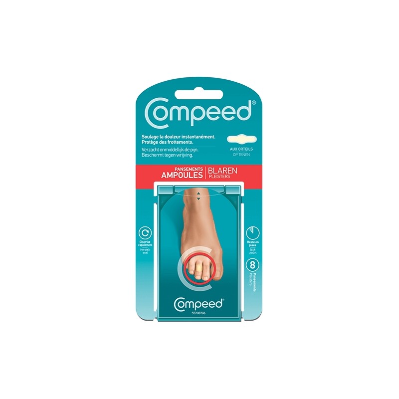 Compeed Ampoules Aux Orteils x 8