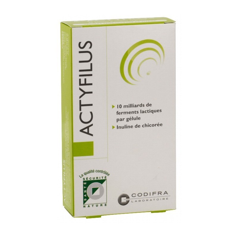 Codifra Actyfilus - Confort Intestinal 30 Gélules