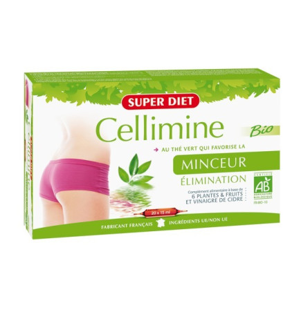 Super Diet Cellimine Minceur Bio 20 Ampoules