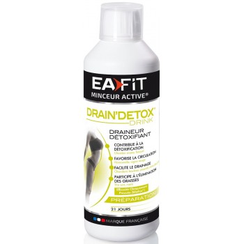 Eafit Minceur Active Drain'Detox Pêche 500 ml