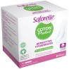 Saforelle Serviettes Hygiéniques Bio Extra Fines Avec Ailettes x 10