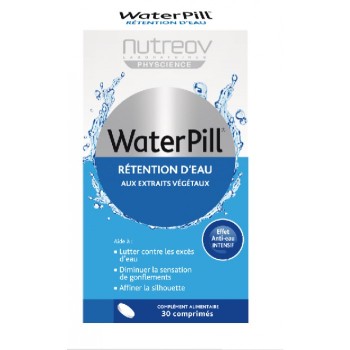 Nutreov Physcience WaterPill Rétentions D'eau 30 Comprimes