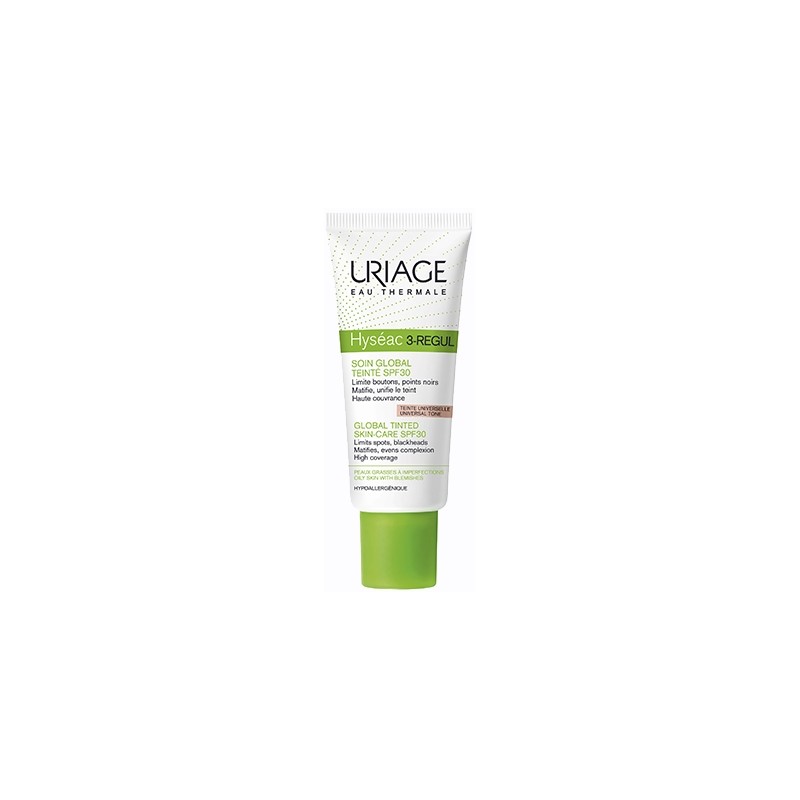 Uriage Hyséac 3-Regul Soin Global Teinté SPF 30 40 ml