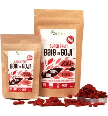 Valebio Super Fruit Baie de Goji Bio 500 g