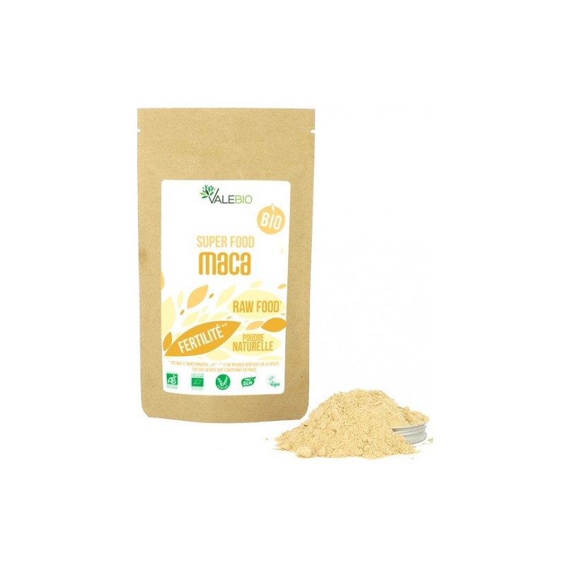 Valebio Super Food Poudre Maca Bio 100 g