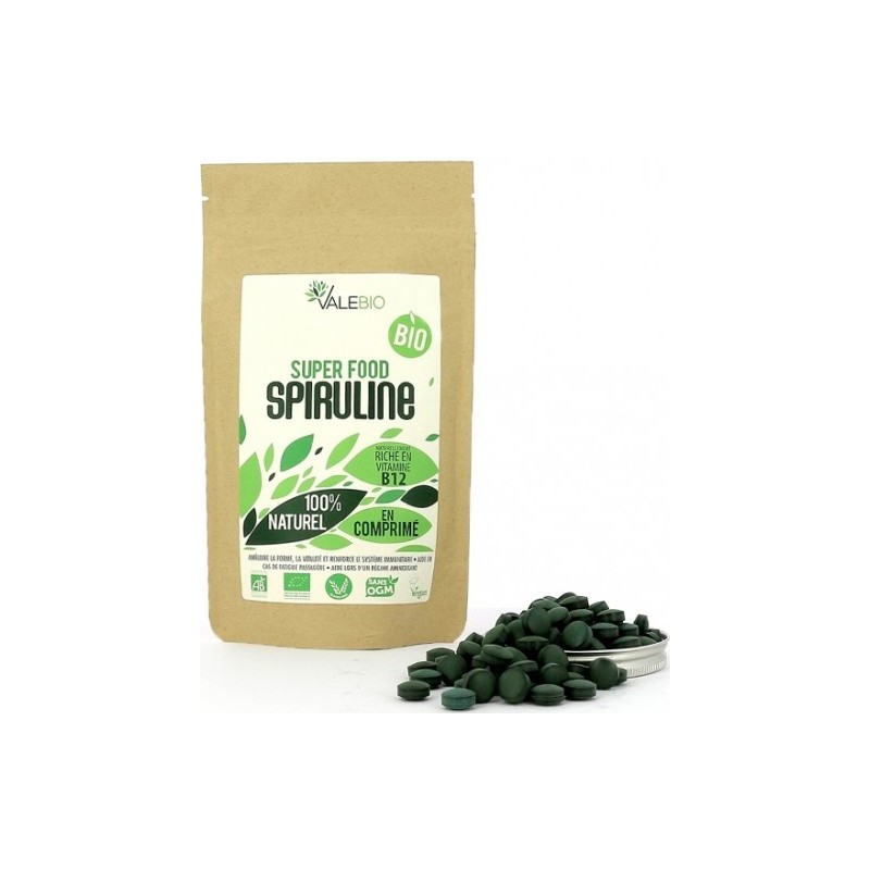Valebio Super Food Spiruline Bio 250 g