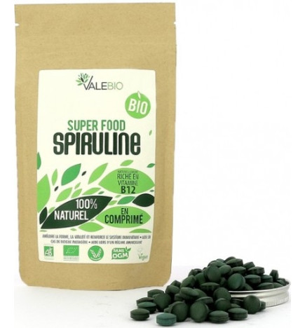 Valebio Super Food Spiruline Bio 250 g