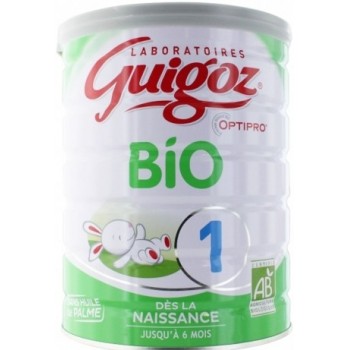 Guigoz 1 Lait Bio 0-6 Mois 800 g