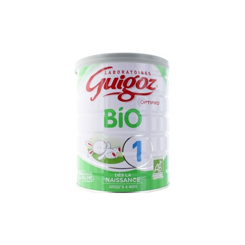 Guigoz 1 Lait Bio 0-6 Mois 800 g