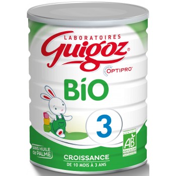 Guigoz 3 Bio Croissance 10 Mois à 3 Ans 800 g