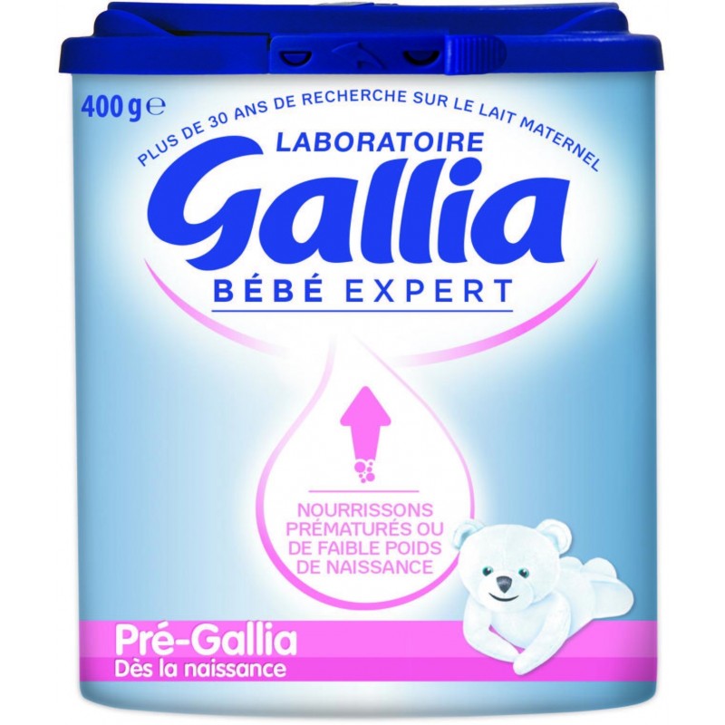 Gallia Bébé Expert Pré-Gallia Dès La Naissance Poids Inférieur à 2,8 Kg 400 g