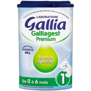 Gallia 1 Galliagest Premium De 0 à 6 Mois 800 g