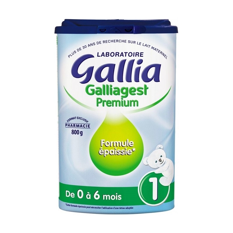 Gallia 1 Galliagest Premium De 0 à 6 Mois 800 g