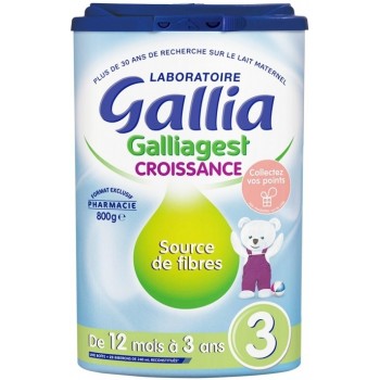 Gallia 3 Galliagest Croissance De 12 Mois à 3 Ans 800 g