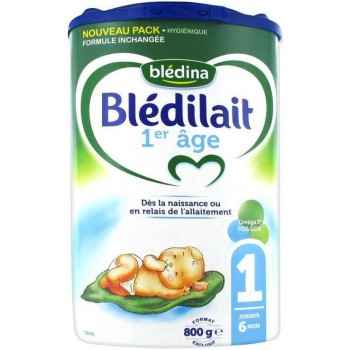 Blédina 1 Blédilait 1er âge Jusqu'à 6 Mois 800 g