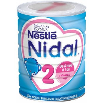 Nidal 2 De 6 Mois à 1 An 800 g