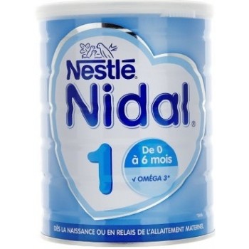 Nidal 1 De 0 à 6 Mois 800 g