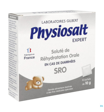 PHYSIOLAC – Physiosalt réhydratation orale, 10 sachets de 10 g