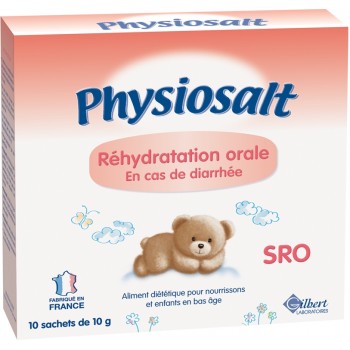 Physiosalt Réhydratation Orale 10 Sachets De 10 g
